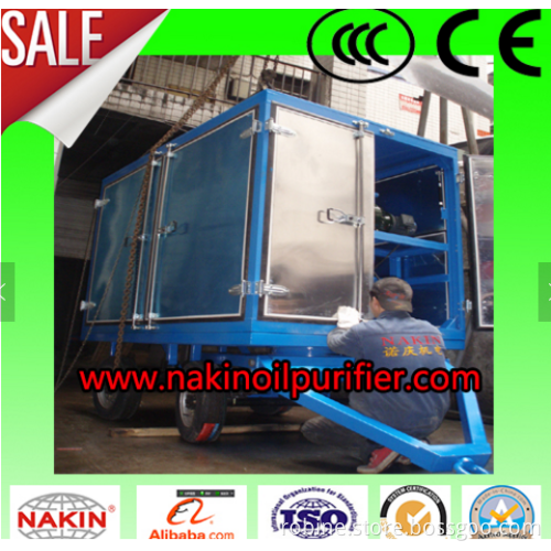 NAKIN ZYM trailer type insulating oil purifier/transformer oil filter machine/oil filtration
